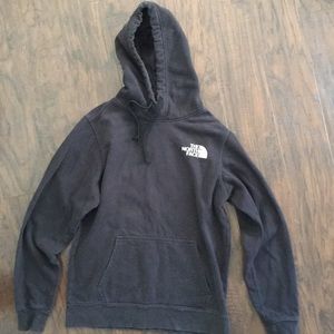 North face hooded sweatshirt